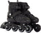 Aventuri Verstelbare Inline Skates - Semi-softboot Skeelers - Verstelbaar Maat 30-33 (S) - Voor Jongens en Meisjes - Zwart