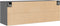 vidaXL - Wandkast - 100x30x35 - cm - massief - grenenhout - grijs