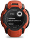 Garmin Instinct 2X Solar - Smartwatch - Zonne-energie - Rood