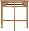 vidaXL - Eettafel - Ã80 - cm - massief - teakhout