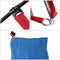 vidaXL - Strandtent - 274x178x170/148 - cm - 185T - polyester - azuurblauw