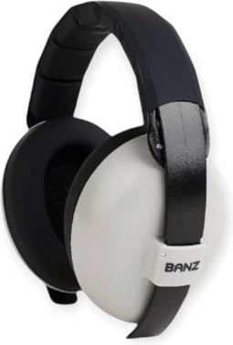 Banz Baby- Ruisonderdrukkende hoofdtelefoon voor baby's - oorkappen tot 3 jaar- Grey