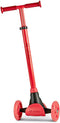 Yvolution Yglider Kiwi - Vederlichte Step met LED Wielen - Maximaal belastbaar tot 50 kg - Rood