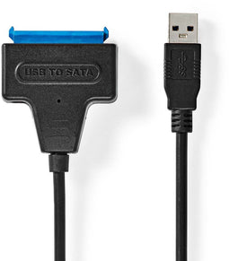 Nedis CCGB75100BK05 - SATA USB 3.2 Gen 1 Kabel - 30cm - Zwart