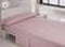 Bovenblad Happy Home LISOS COTTON Mauve Bed van 180