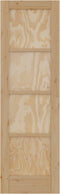 vidaXL - Interieurdeur - 'ORKDAL'61x198,5 - cm - Massief - Houten - Vuren