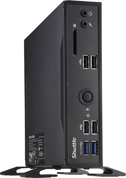 DS20UV2 XPC slim PC Barebone, Intel Celeron 5205U SoC, DDR4, Gbit + 2.5Gbit, 65W, 24/7