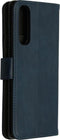 iMoshion Hoesje Geschikt voor Oppo Find X2 Neo Hoesje Met Pasjeshouder - iMoshion Luxe Bookcase - Donkerblauw