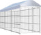 vidaXL - Hondenkennel - voor - buiten - met - dak - 450x150x200 - cm