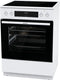 GORENJE GECS6C70 - Vrijstaand Fornuis - 71L Oven - Keramische Kookplaat - Wit
