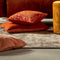 Dutch Decor FAY - Kussenhoes 40x60 cm - velvet met 2 kleuren - Potters Clay + Muted Clay - oranje en roze - met rits