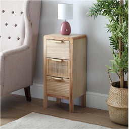 Ladenkast Versa Rotan Hout MDF (24 x 66 x 30 cm)