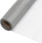 vidaXL - Gaas - 112x2000 - cm - roestvrij - staal - zilverkleurig