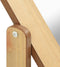 vidaXL - Spiegel - vrijstaand - 45,5x47,5x160 - cm - bewerkt - hout
