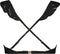 Beachlife Black Embroidery - Bikinitop met voorgevormde cups en beugel - Ruffles - Zwart