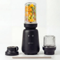 Safecourt Kitchen PureBlend - 1000W Smoothie maker - BPA vrij - inclusief to-go drinkdeksel +