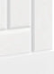 vidaXL - Vaatwaspaneel - Lucca - bewerkt - hout - hoogglans - wit