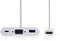 Nedis CCGB64760WT02 - USB 3.2 Gen 1-kabel - 4K-beeldresolutie - Wit