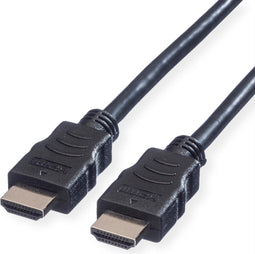Value HDMI High Speed Cable - M-M 5,0m - 4K-resolutie tot 3840x2160 @30Hz - Zwart