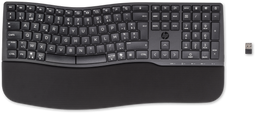 HP 680 Comfort - Draadloos Toetsenbord - Dual-Mode Azerty met AI-toets - Zwart