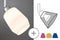 Paulmann Vento - Lampenkap mat glas 80 mm - Wit