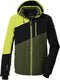 Killtec KSW 32 - Heren Ski Jas - Waterdicht 10000 mm Ademend 3000 g/m²/24h - Groen/zwart/groen