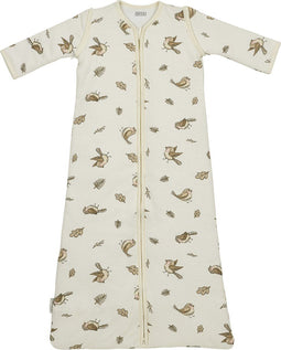 Meyco Baby Robin - Baby Slaapzak - Afritsbare Mouwen - Multicolour - 110cm - 2.5 TOG