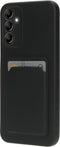 Mobiparts Galaxy A14 (2023) - TPU Case met Kaarthouder - Shockproof - Zwart