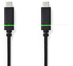 Nedis CCGB64700BK20 - USB 3.2 Cable Gen 1 - 4K-beeldresolutie - Zwart (2 m)