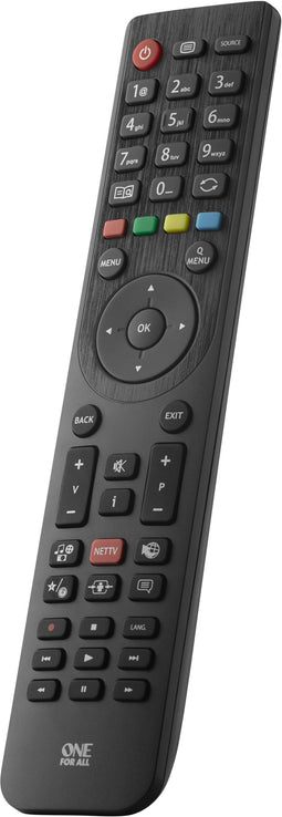 One For All URC 1918 - Afstandsbediening TV - Geschikt voor Telefunken - Drukknoppen
