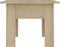 vidaXL - Salontafel - 55x55x42 - cm - spaanplaat - sonoma - eikenkleurig