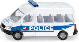 Siku Mercedes Benz Sprinter Police 8,2 Cm Staal Wit (0806001)