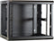 DSIT 9U wandkast met glazen deur 600x450x500mm (BxDxH) - serverbehuizing - serverrack - serverkast - 19 inch