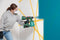 BOSCH UniversalSpray 18V-300 - Verfspuit - ALLPaint-mondstuk - Groen