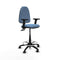 Piqueras y Crespo B2D01RP - Bureaustoel - Hoogteverstelbaar met armleuning - Hemelsblauw