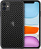 dskinz Smartphone Back Skin for Apple iPhone 11 Carbon Black
