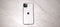 dskinz Telefoonsticker Back Skin for Apple iPhone 11 White Marble