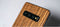 dskinz Telefoonsticker Back Skin for Samsung Galaxy S10 Zebra Wood