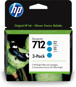 HP 712 - Originele inkt - Betrouwbare prestaties - (1 stuk)