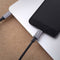 Aukey USB-C Male to USB-C Male kabel - 1m - Grijs Zwart