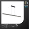 SLV One Linear - Hanglamp 2x15W - 140cm - Zwart - 1006188