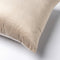 Dutch Decor CROCO - Sierkussen 40x40 cm - subtiele kroko print - Pumice Stone – beige - Inclusief binnenkussen