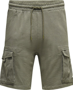 ONLY & SONS ONSNICKY - Sweatshorts - Elastische taille met trekkoord - Maat L
