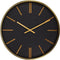 D - Light & Living - Klok EMPORIO - 40x6x40cm - Zwart