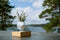 LYFE Planter 1.1 Zwevende Bloempot - Eiken / Wit