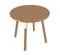 Sens-Line - Porto Sidetable ø58cm - Aluminium - Houtpatroon