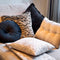 Dutch Decor KENZO - Sierkussen met dierenprint 45x45 cm Rocky Road - bruin - Inclusief binnenkussen