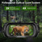 Dsoon Nachtkijker Binoculair met Hoofdmontage - 4X Digitale Zoom - Full HD 1080p met Geluid