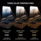 TULITE Monitor lamp - LED Bureaulamp met klem - Dimbaar - USB - Zwart