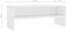 vidaXL - Tv-meubel - 100x40x40 - cm - bewerkt - hout - hoogglans - wit